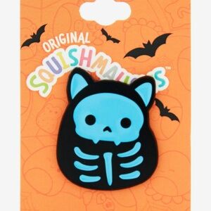 Squishmallows‎ Stump the Skeleton Cat Glow-in-the-Dark Enamel Pin BoxLunch